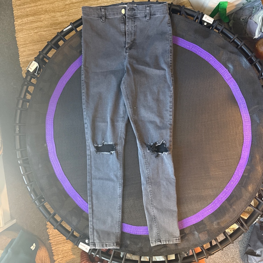 Topshop black skinny jeans